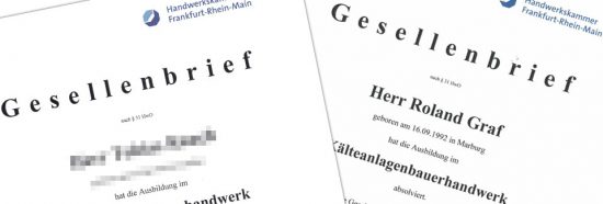 Kälte- Klimatechnik Spörck aus Marburg begrüßt seine neuen Gesellen